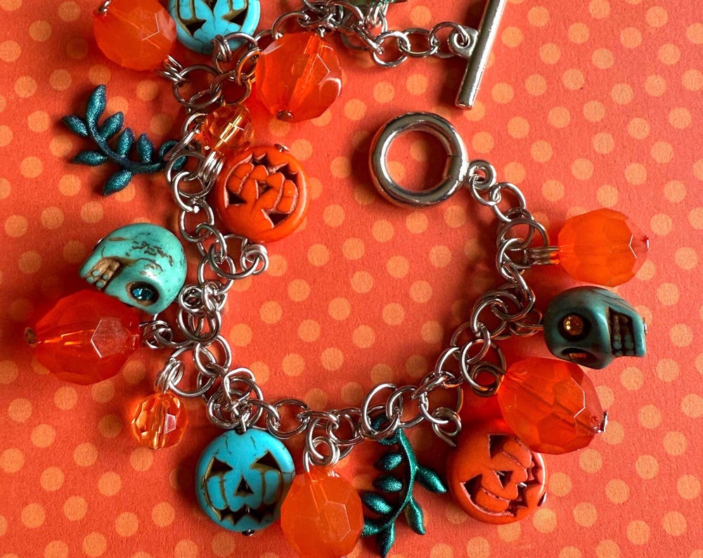 The Life of a Showgirl Halloween bracelet